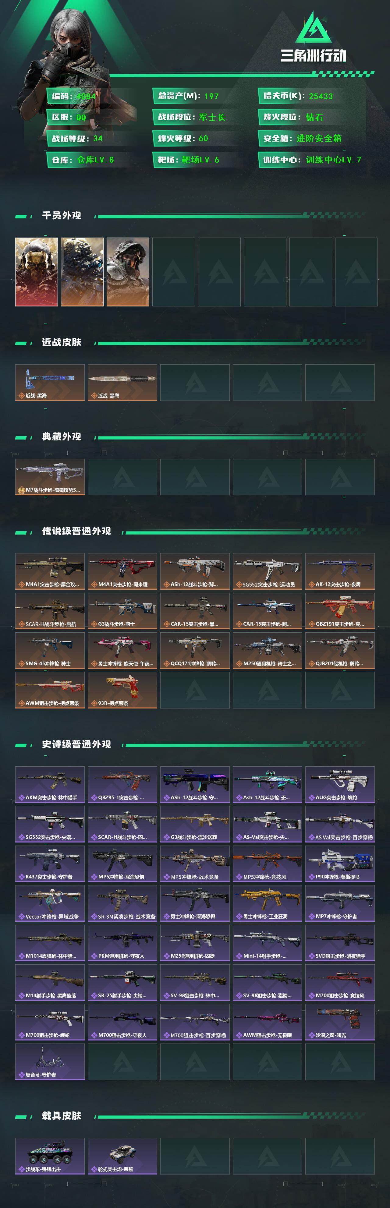 SJZCMW48542三角洲行动账号详情图2 SJZCMW48542三角洲行动账号详情图2