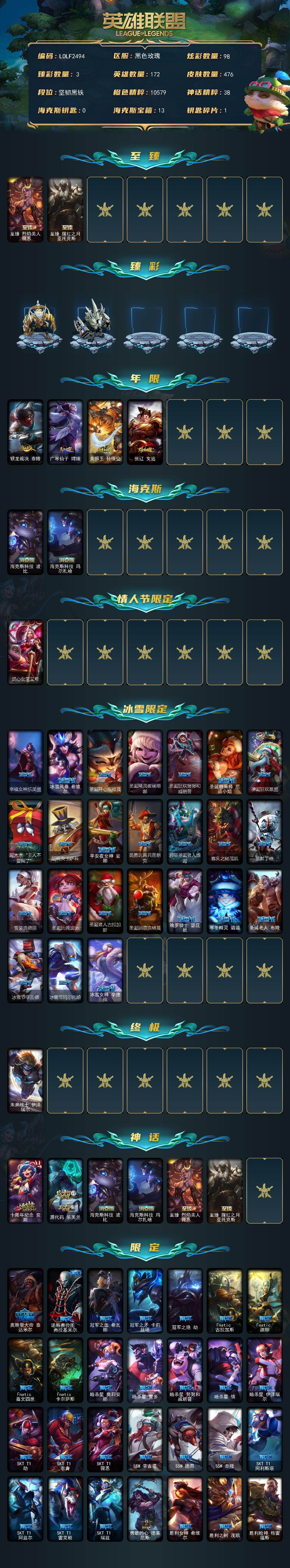 LOLEY43404英雄联盟账号详情图2