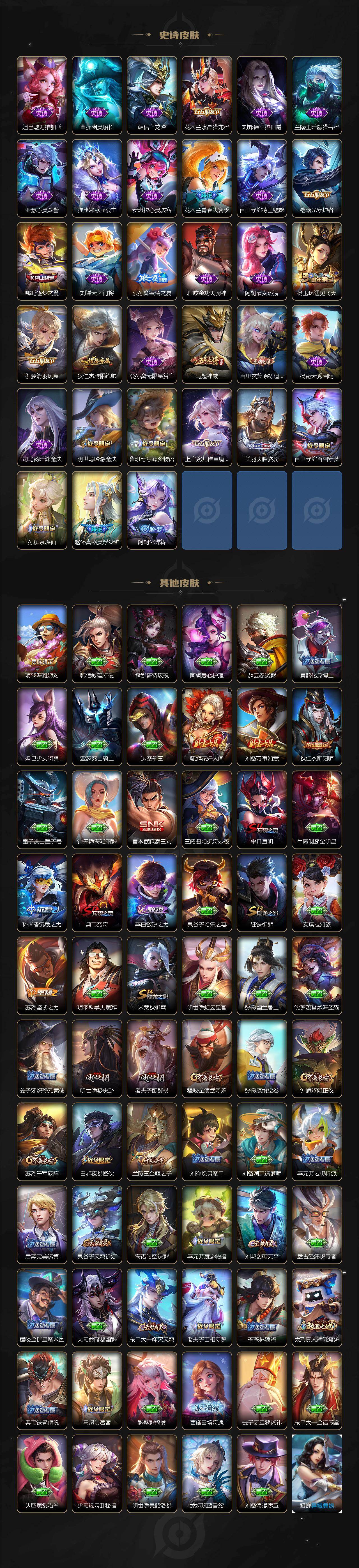 WZJZ456580王者荣耀账号详情图3