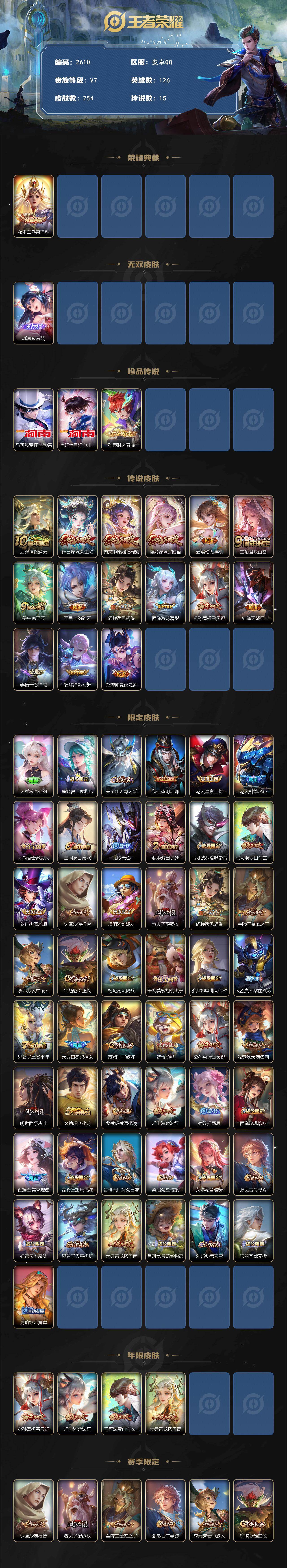 WZCMW436948王者荣耀账号详情图2