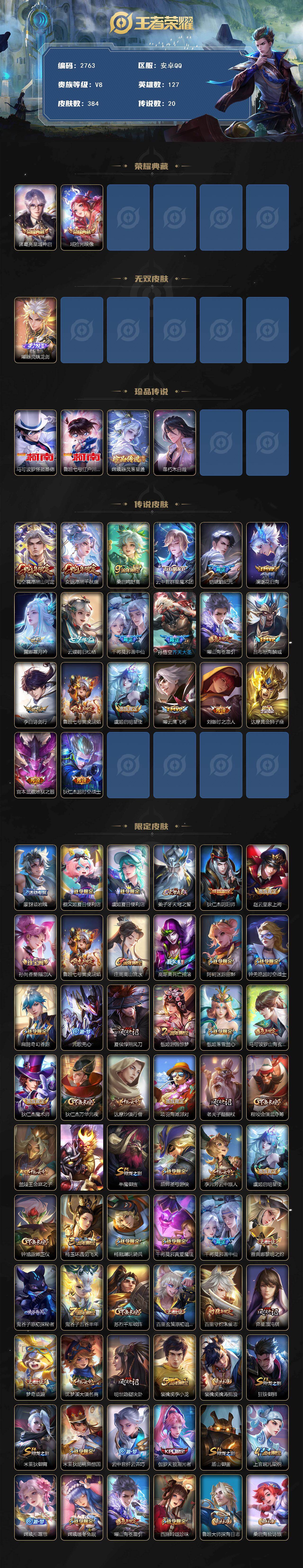 WZCMW436951王者荣耀账号详情图2