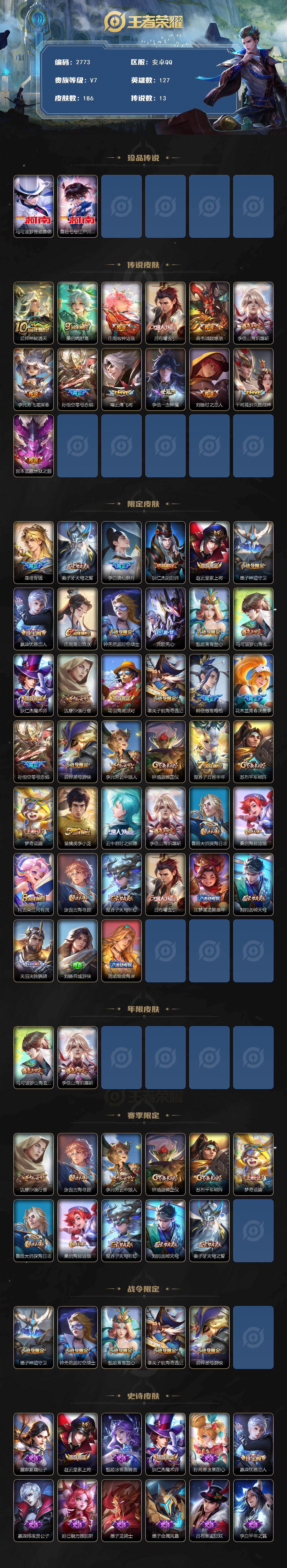 WZCMW436955王者荣耀账号详情图2