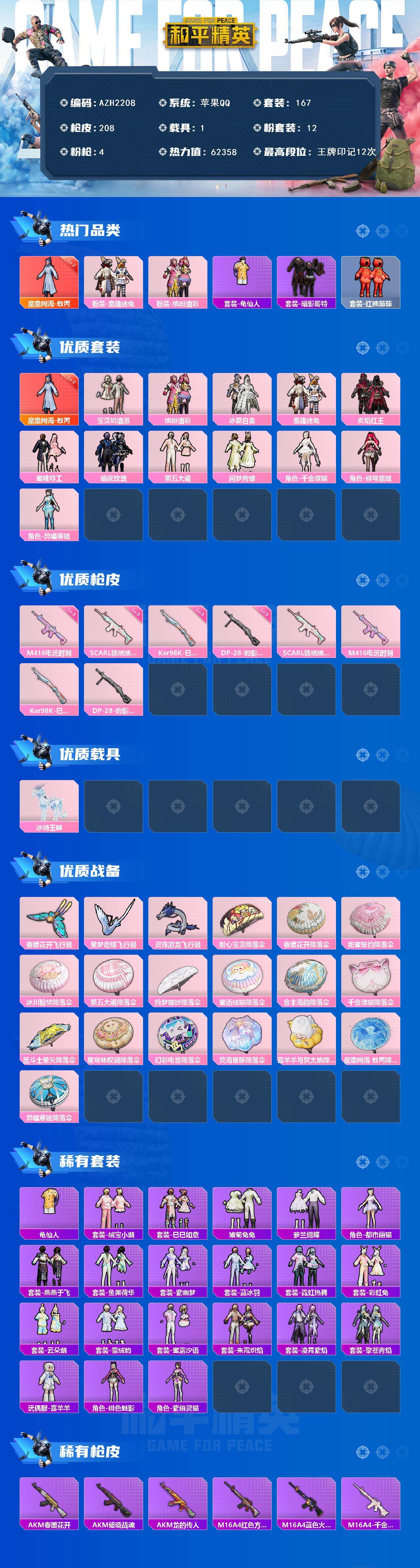 HPCMW420200和平精英账号详情图2