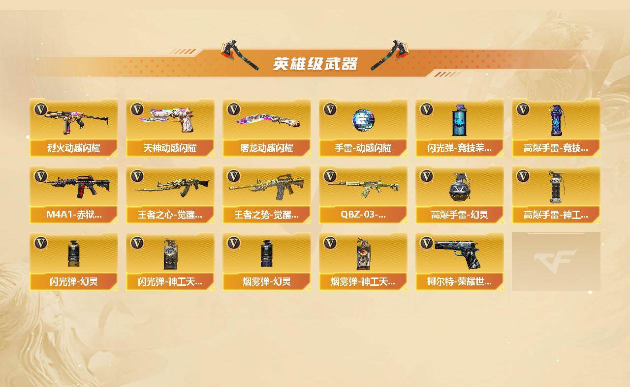 CFCMW421613穿越火线账号详情图3