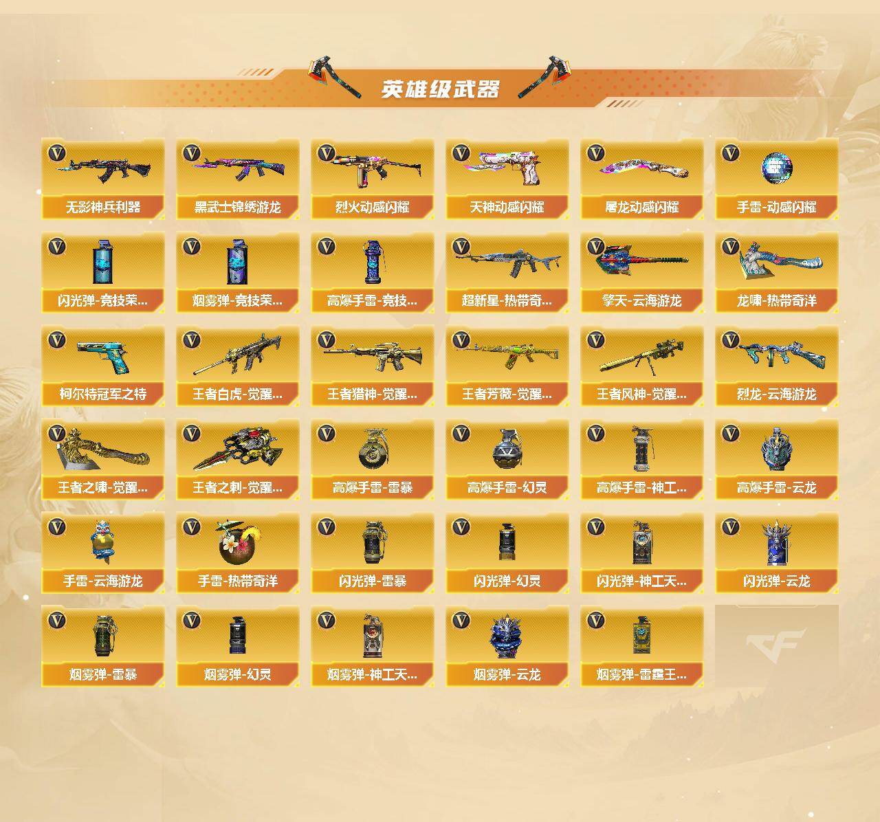 CFCMW422255穿越火线账号详情图4