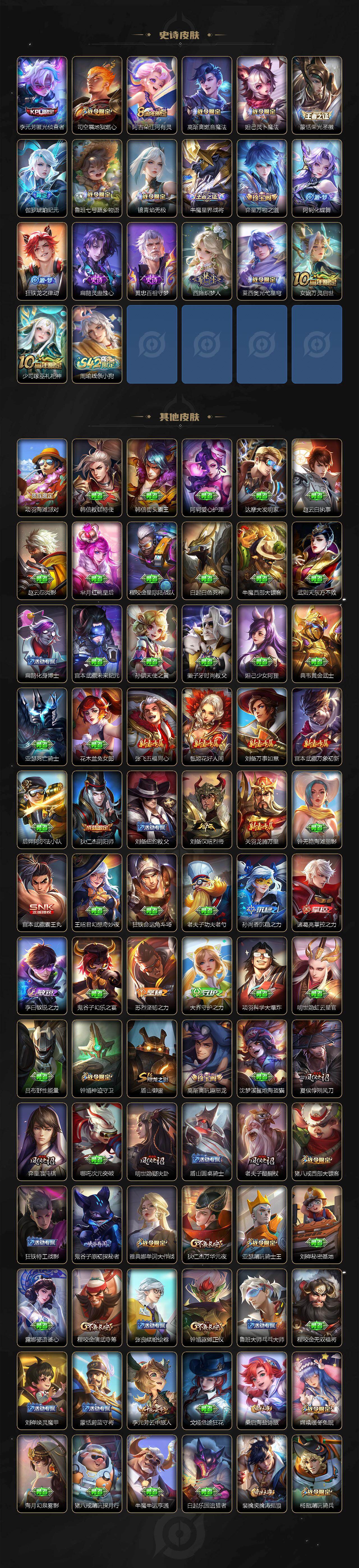 WZKG454471王者荣耀账号详情图4