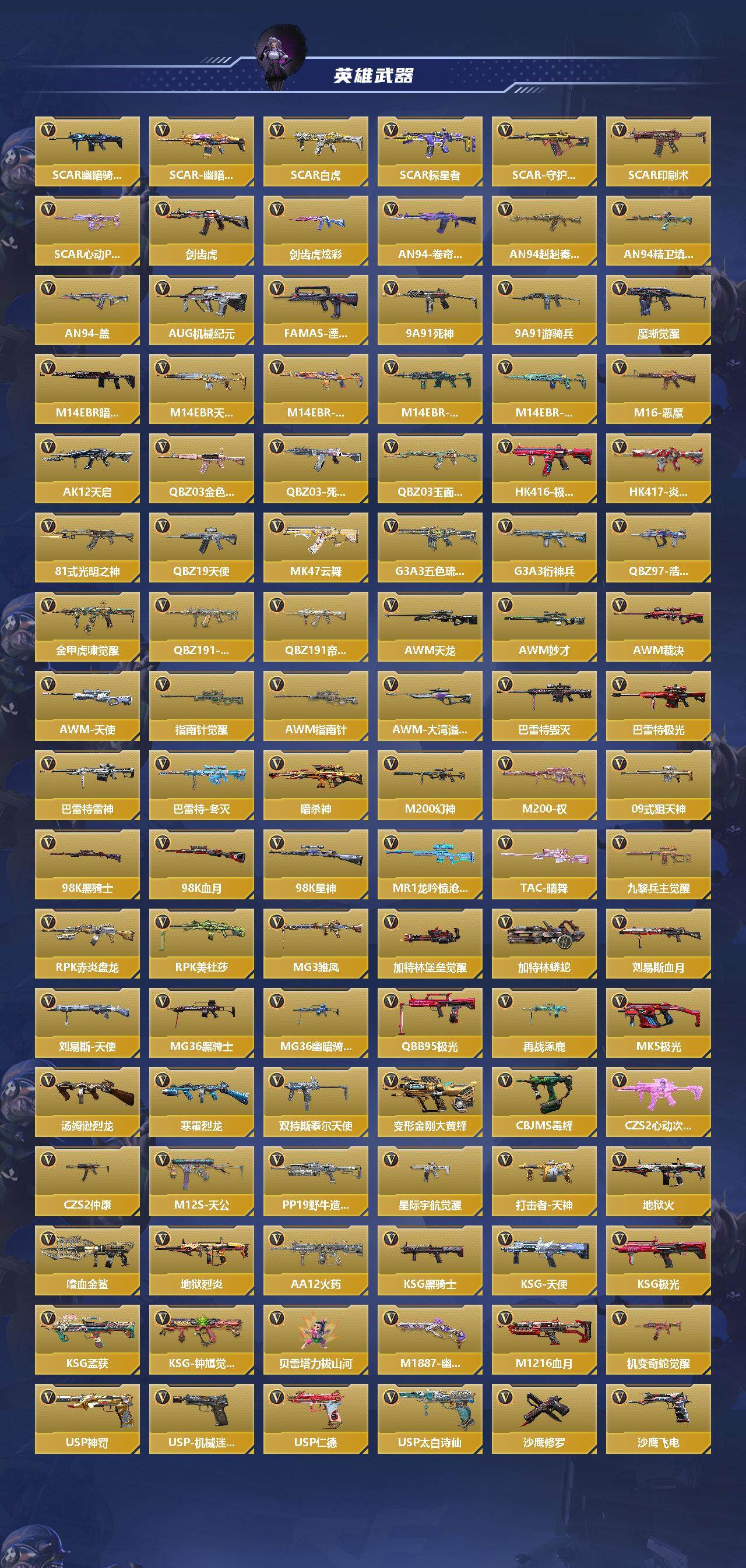 CFMQM42847枪战王者账号详情图4