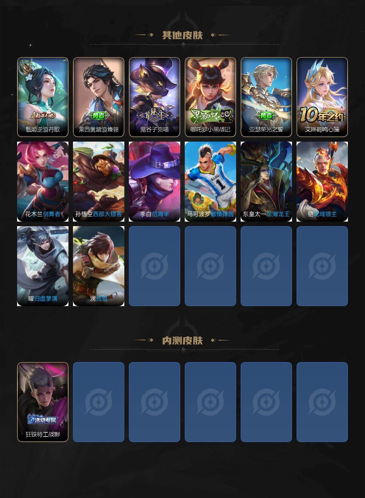 WZJZ463287王者荣耀账号详情图3