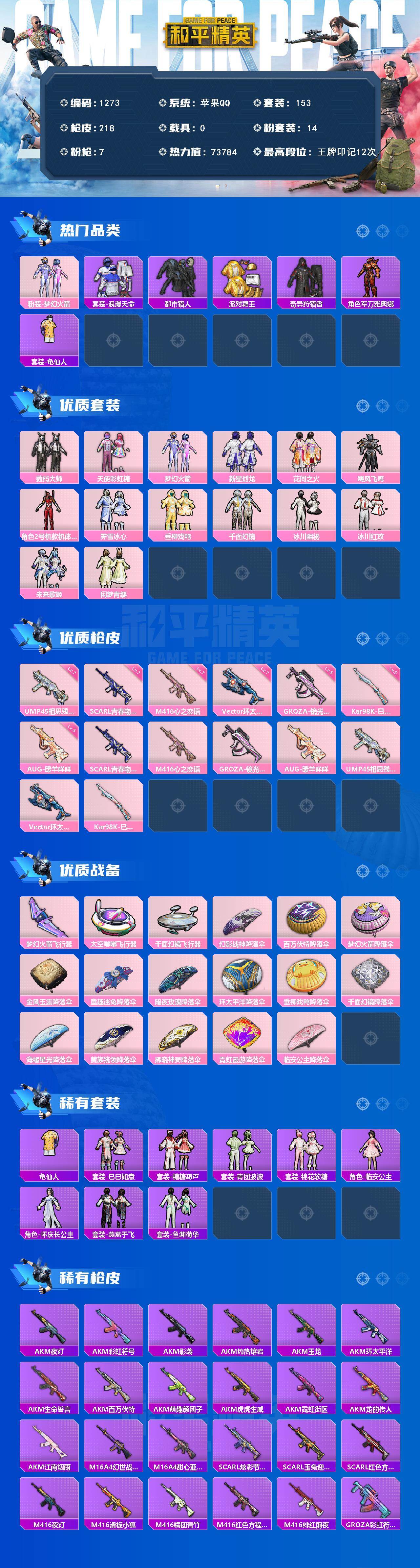 HPCMW420674和平精英账号详情图2