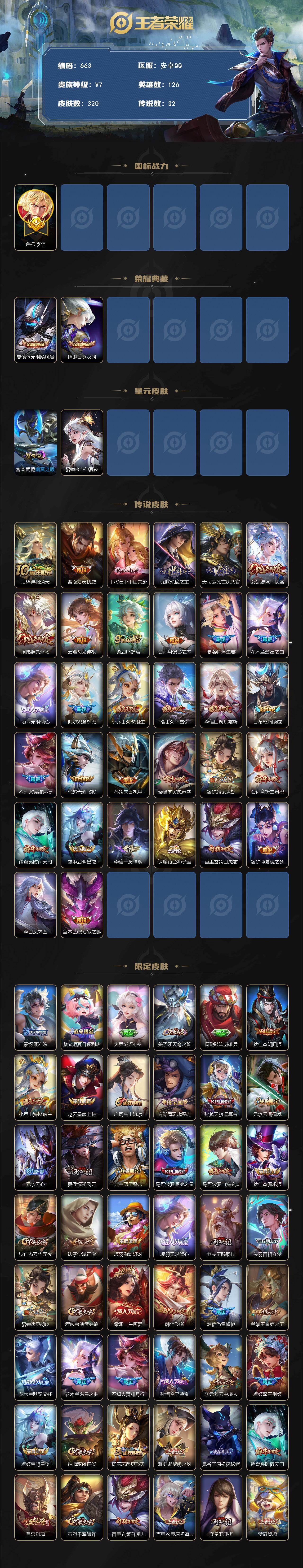 WZCMW496062王者荣耀账号详情图2