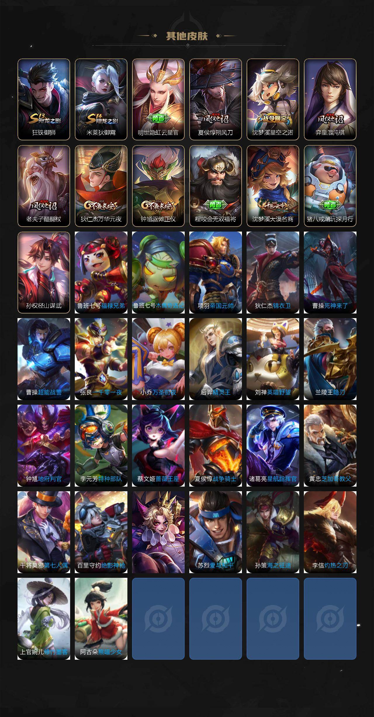 WZJM438097王者荣耀账号详情图3