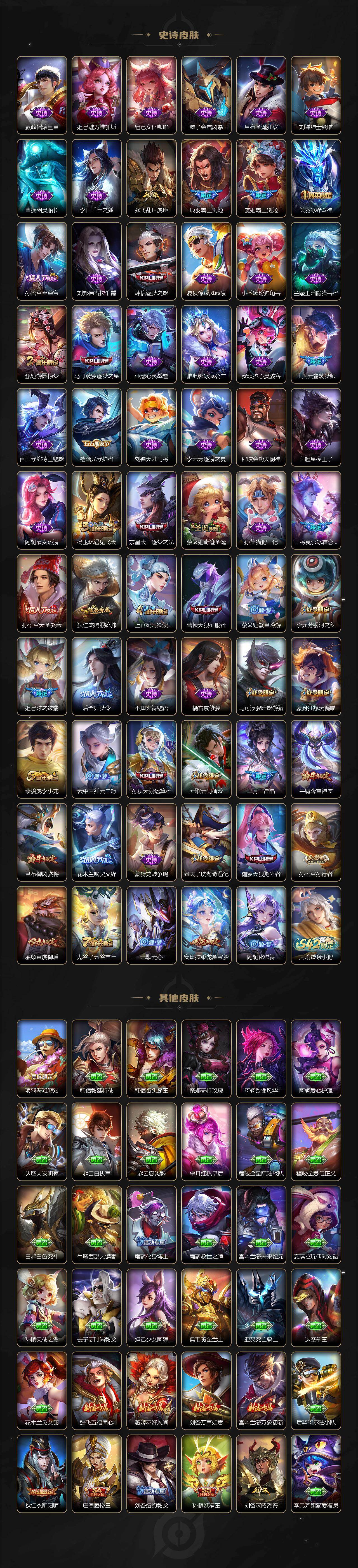 WZKG454469王者荣耀账号详情图4