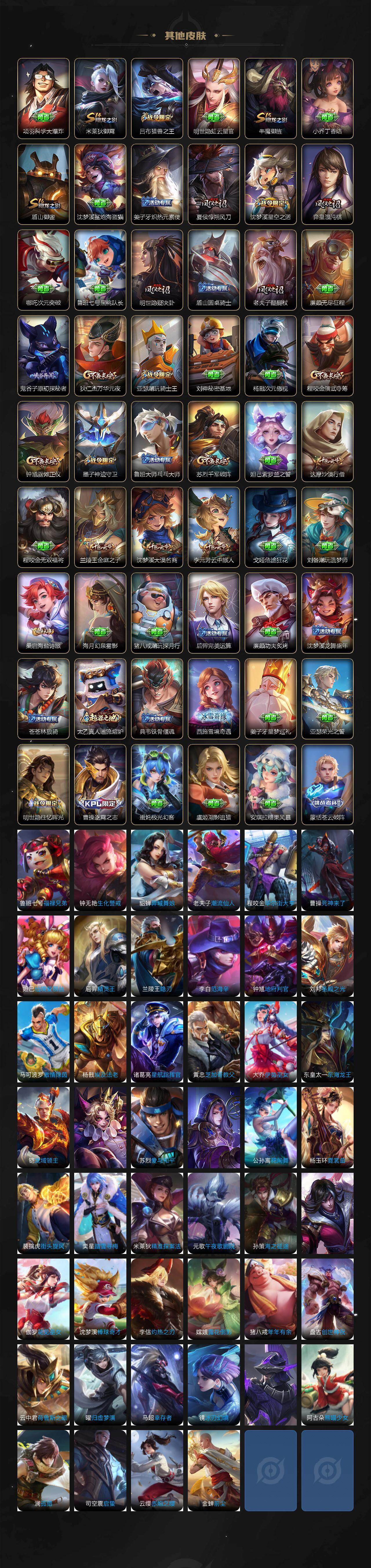 WZLFY439532王者荣耀账号详情图4 WZLFY439532王者荣耀账号详情图4