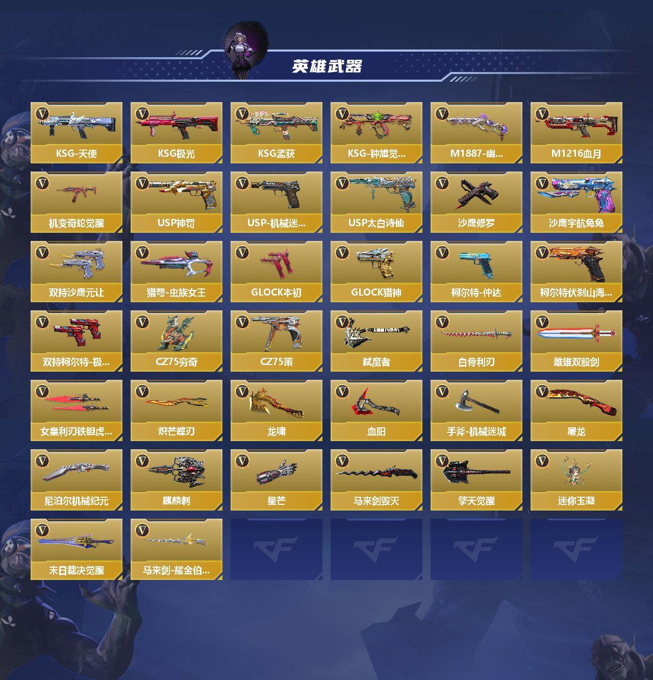 CFMEY43054枪战王者账号详情图3