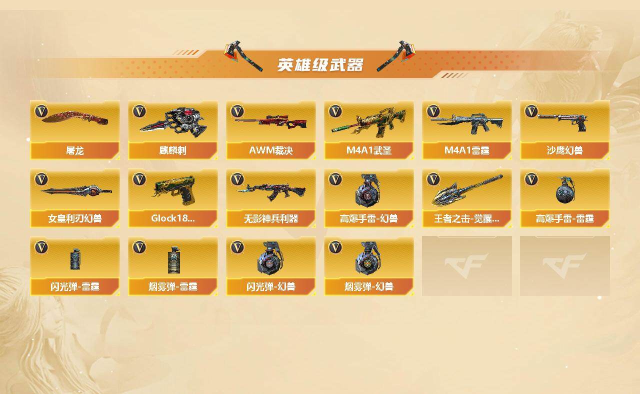 CFCMW421347穿越火线账号详情图3