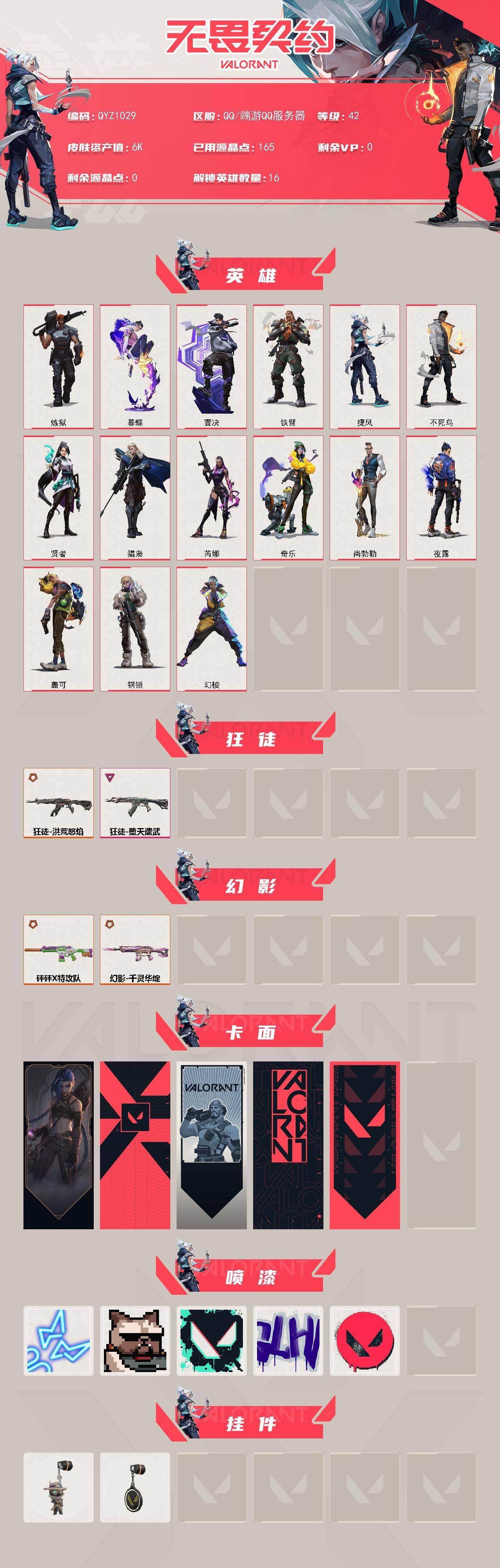 WWQEY43629无畏契约账号详情图2