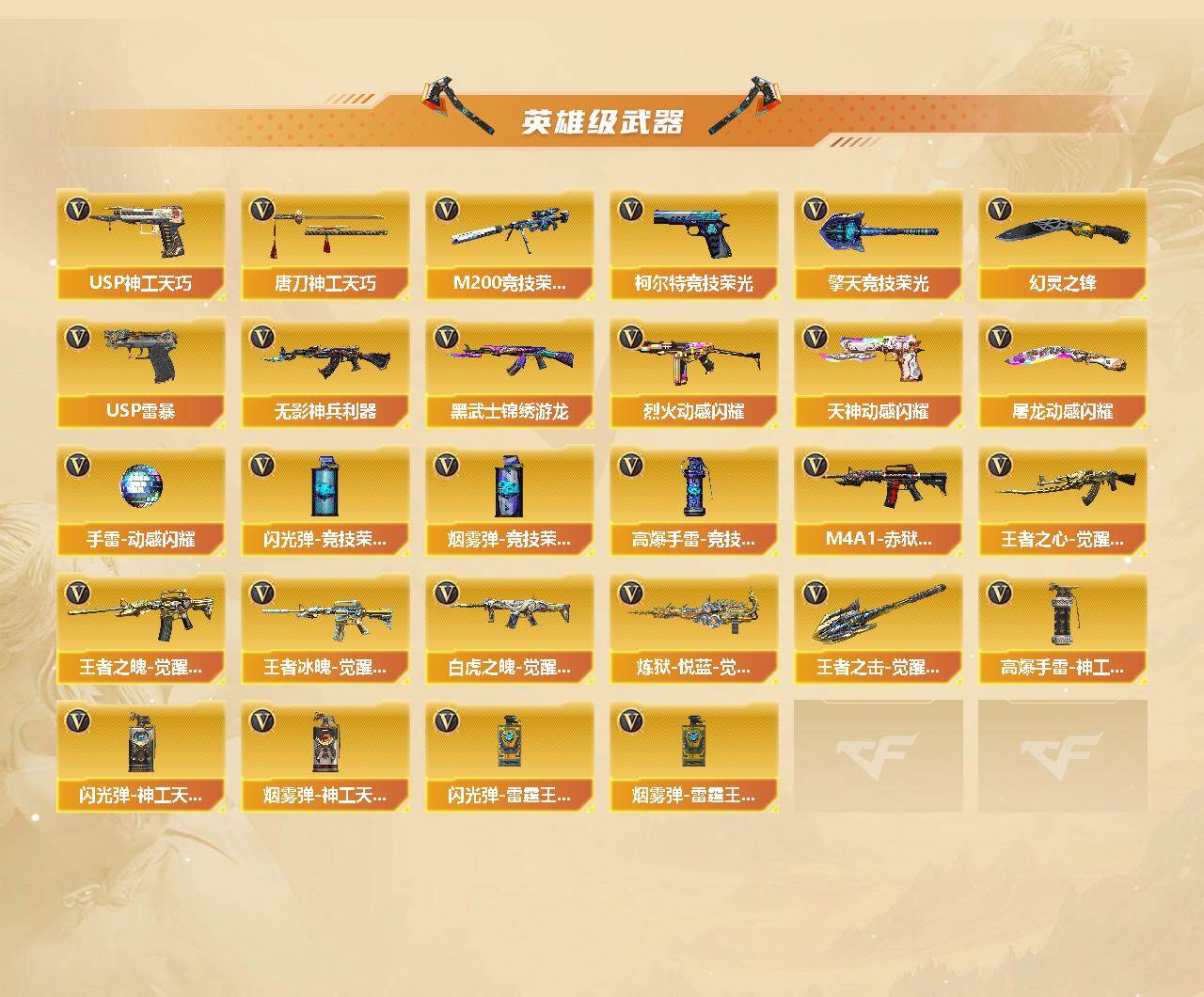 CFCMW421873穿越火线账号详情图3