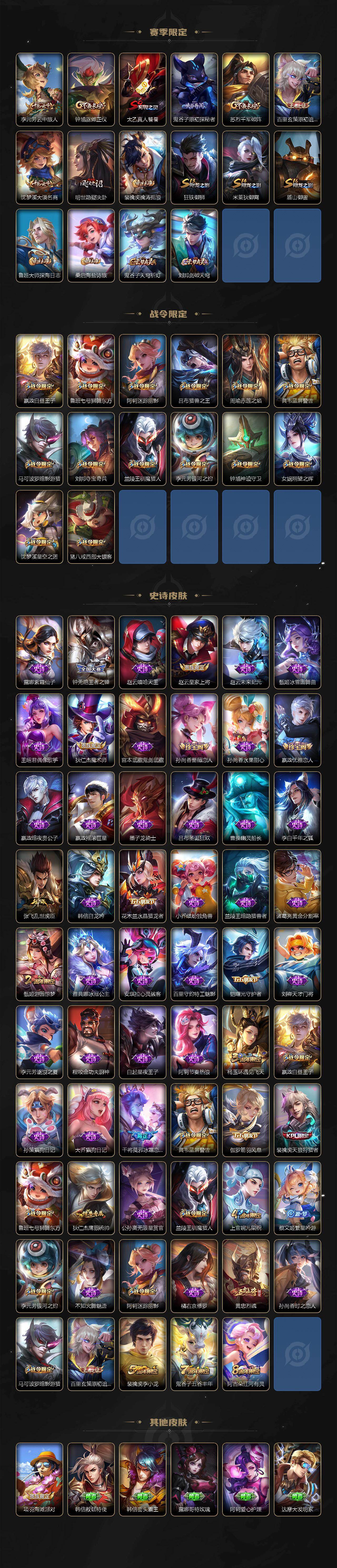 WZLX467488王者荣耀账号详情图3 WZLX467488王者荣耀账号详情图3