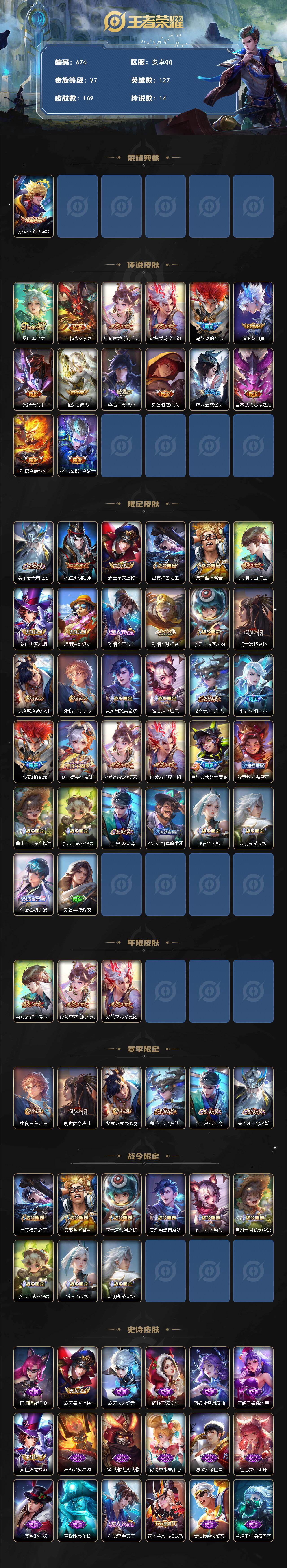 WZCMW495653王者荣耀账号详情图2