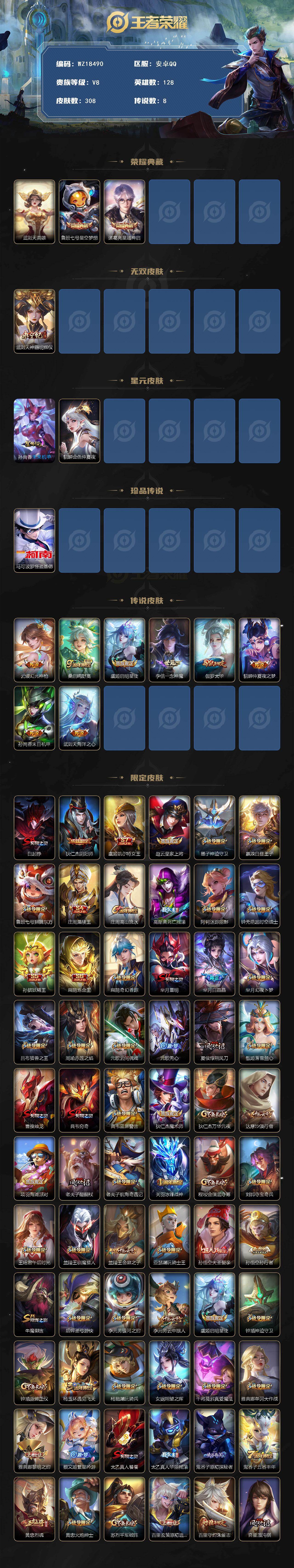 WZ03444418王者荣耀账号详情图2