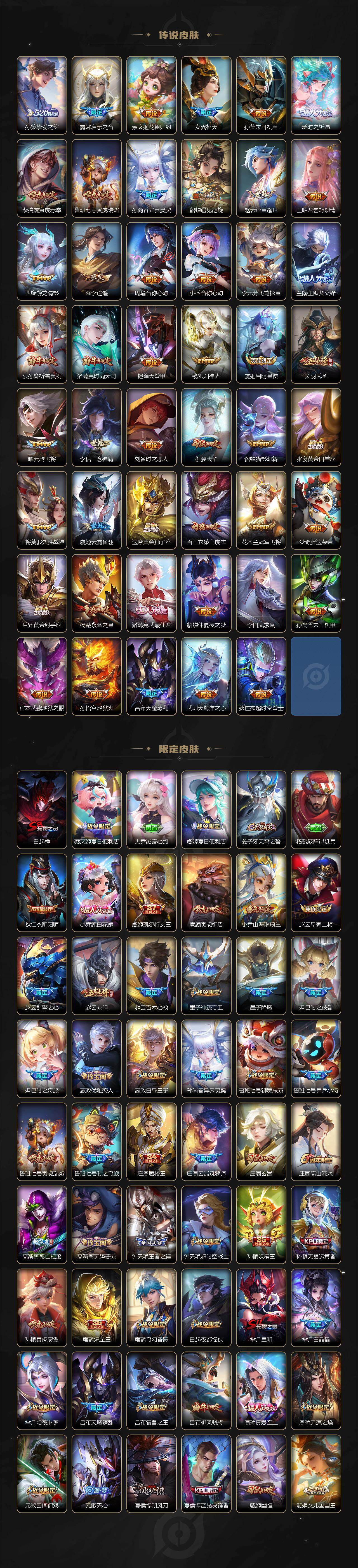 WZ03482420王者荣耀账号详情图3