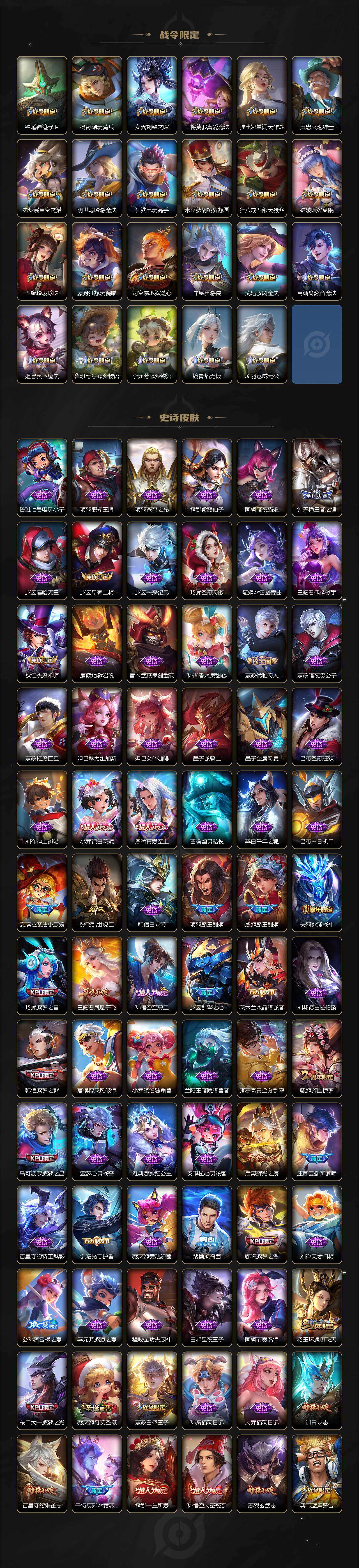 WZ03482420王者荣耀账号详情图7