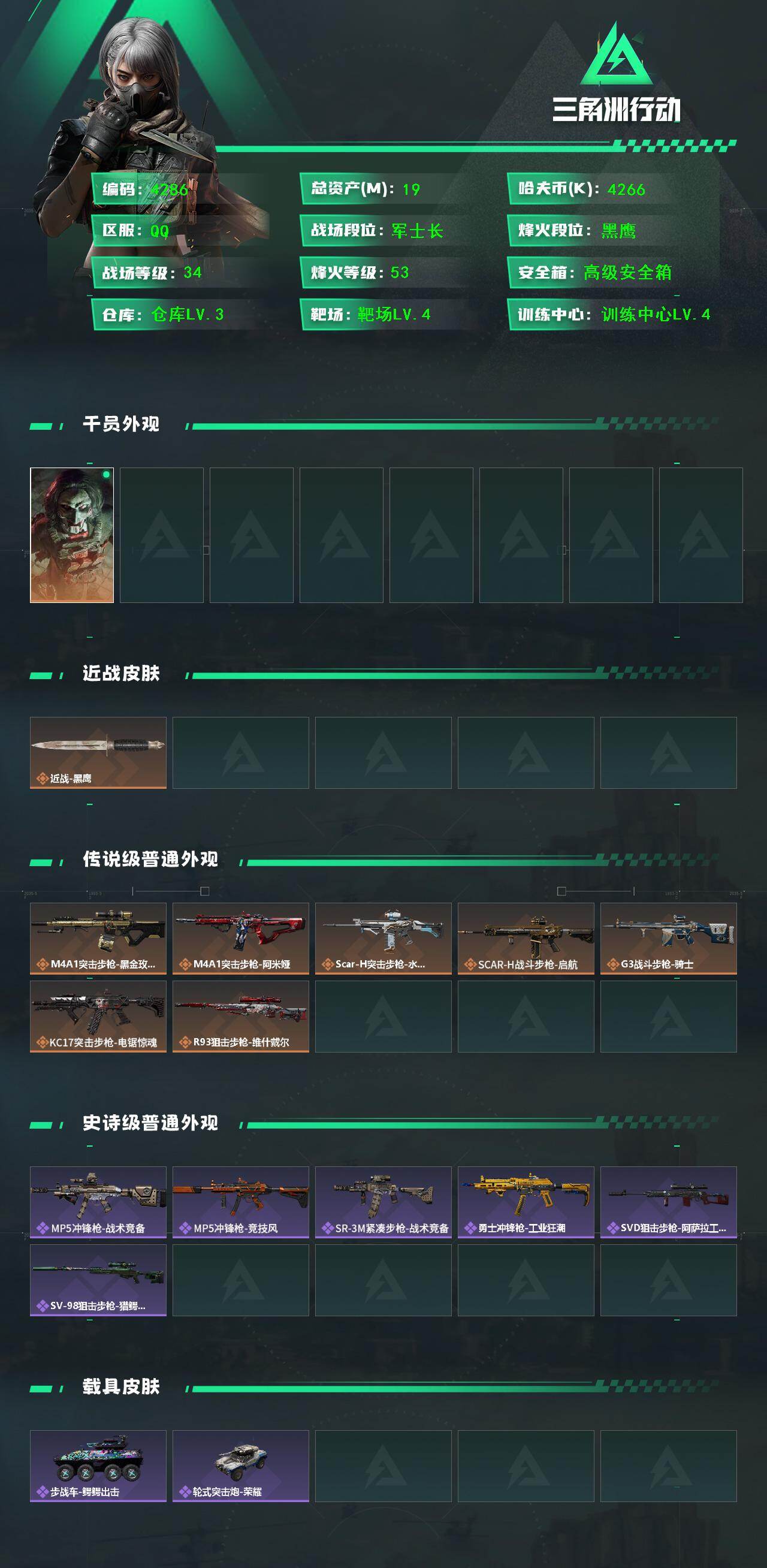 SJZCMW410716三角洲行动账号详情图2