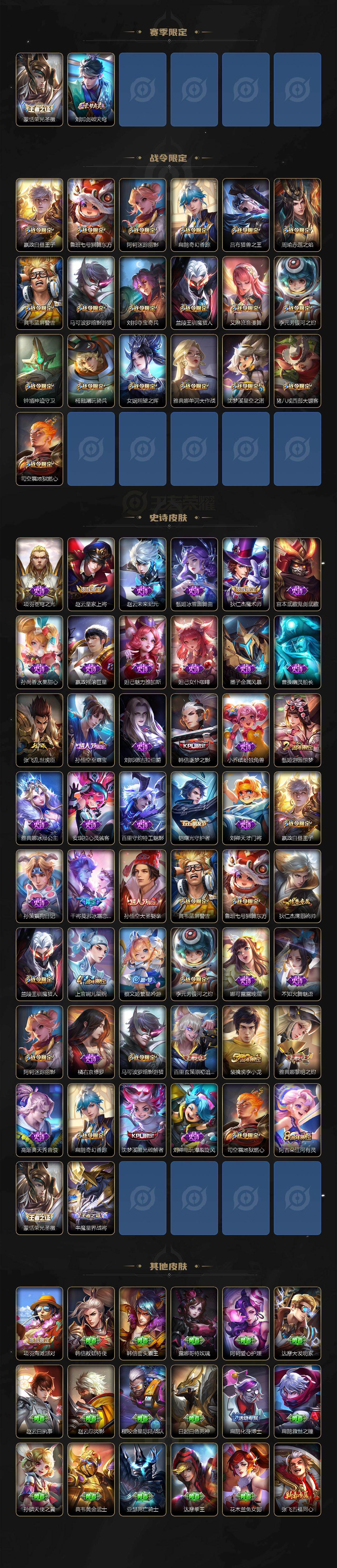 WZ03444460王者荣耀账号详情图3 WZ03444460王者荣耀账号详情图3