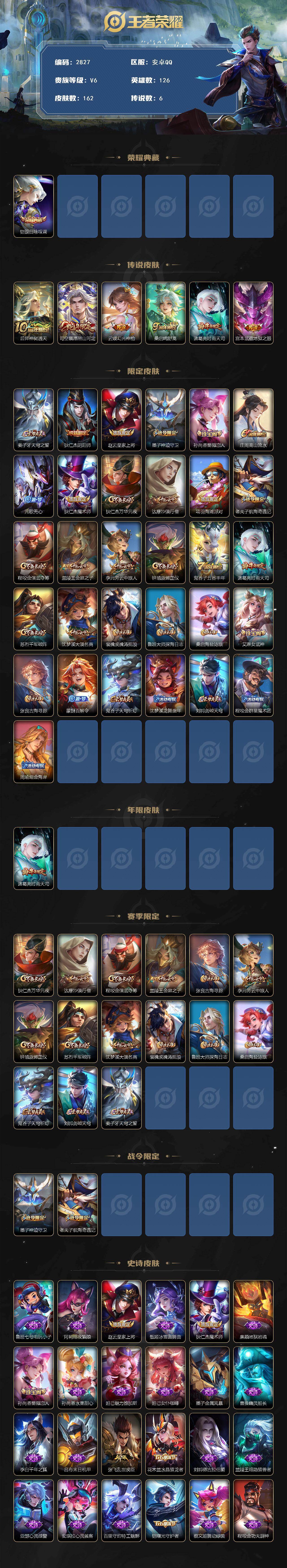 WZCMW442763王者荣耀账号详情图2