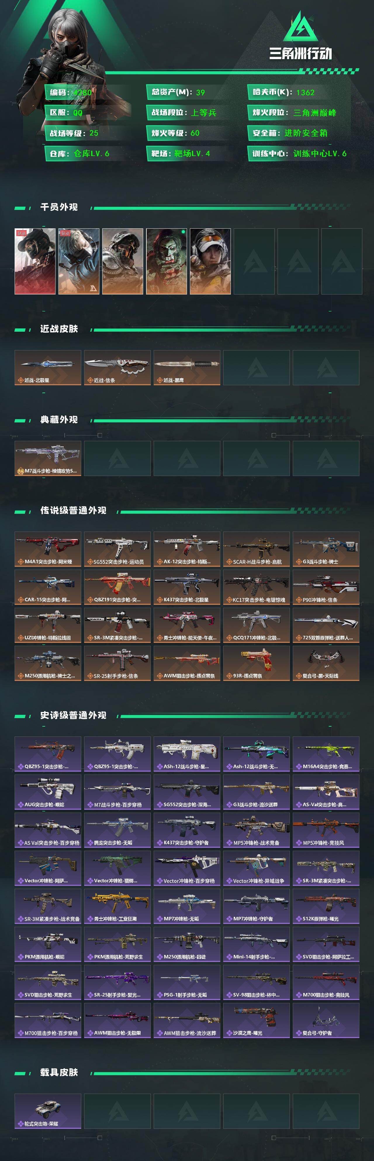 SJZCMW410717三角洲行动账号详情图2