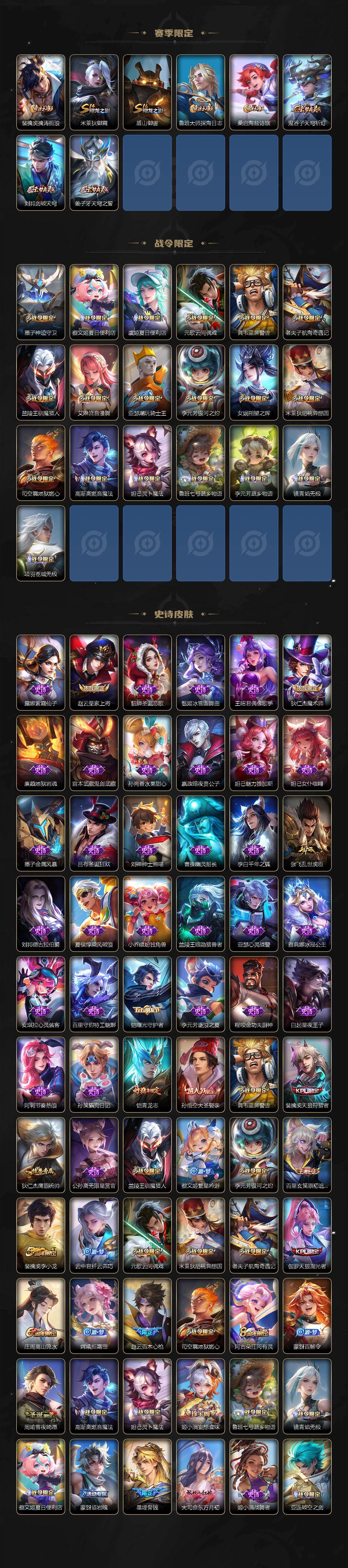 WZQM443290王者荣耀账号详情图4 WZQM443290王者荣耀账号详情图4