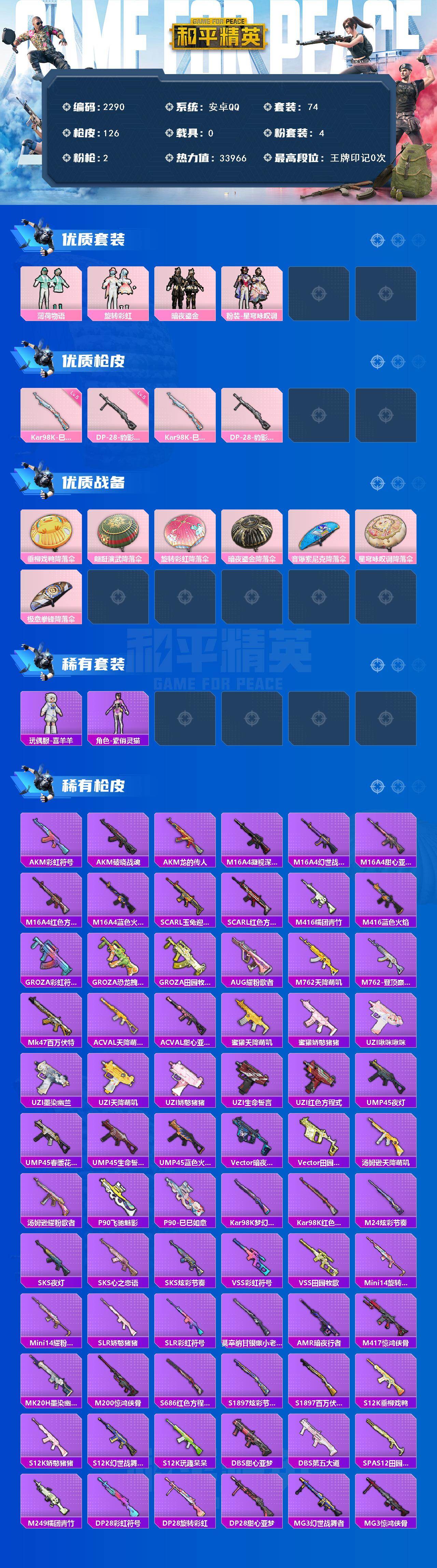 HPCMW465186和平精英账号详情图2