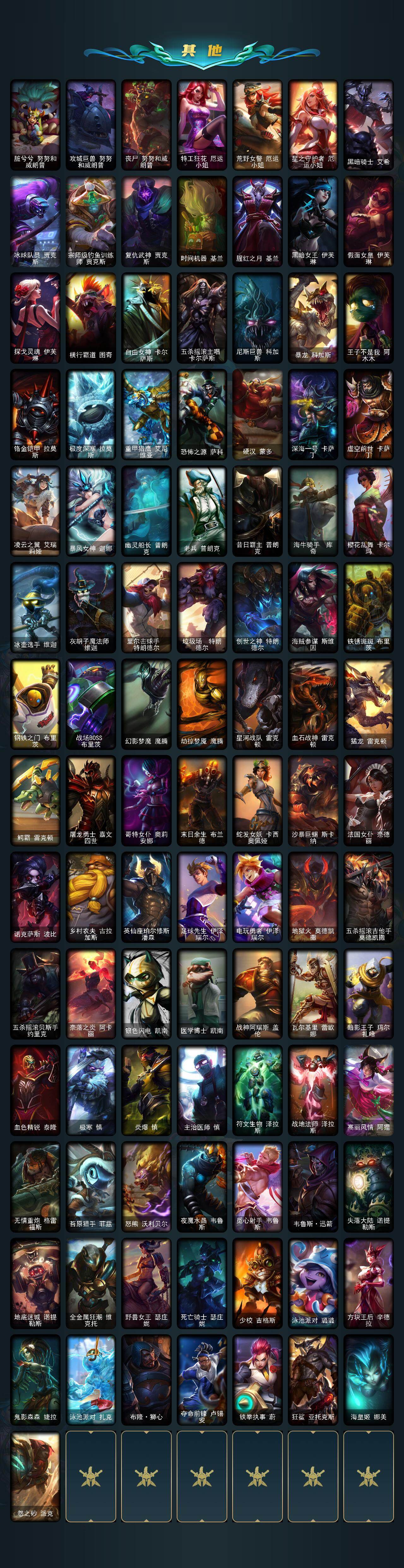 LOLQM44453英雄联盟账号详情图5 LOLQM44453英雄联盟账号详情图5