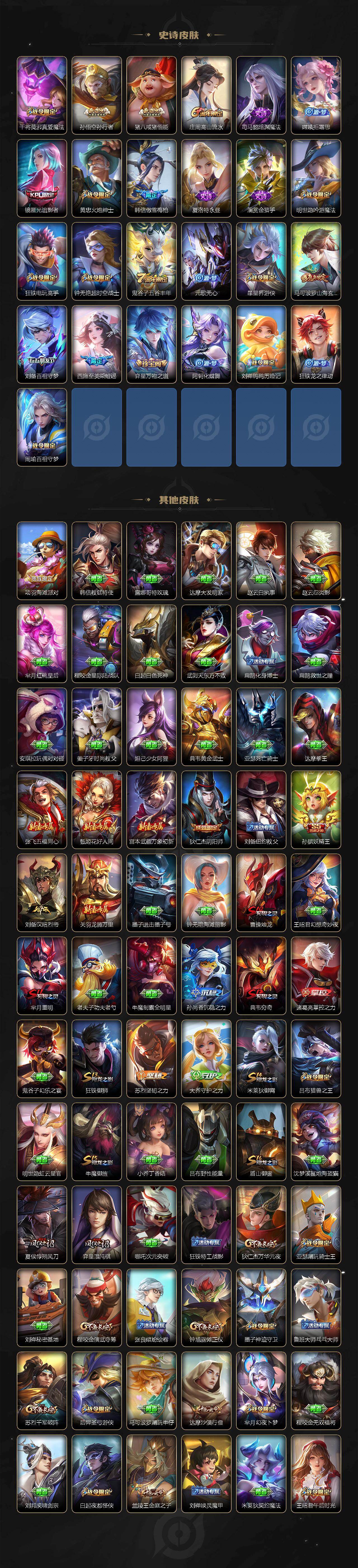 WZQM444820王者荣耀账号详情图5