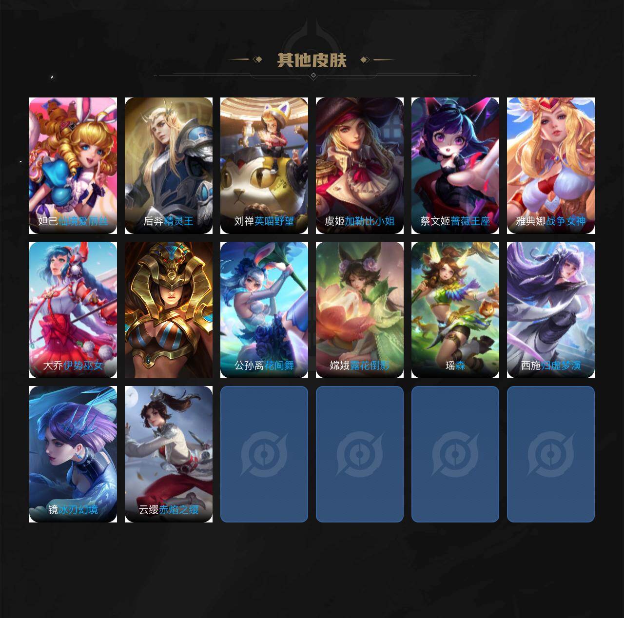 WZQM444828王者荣耀账号详情图4