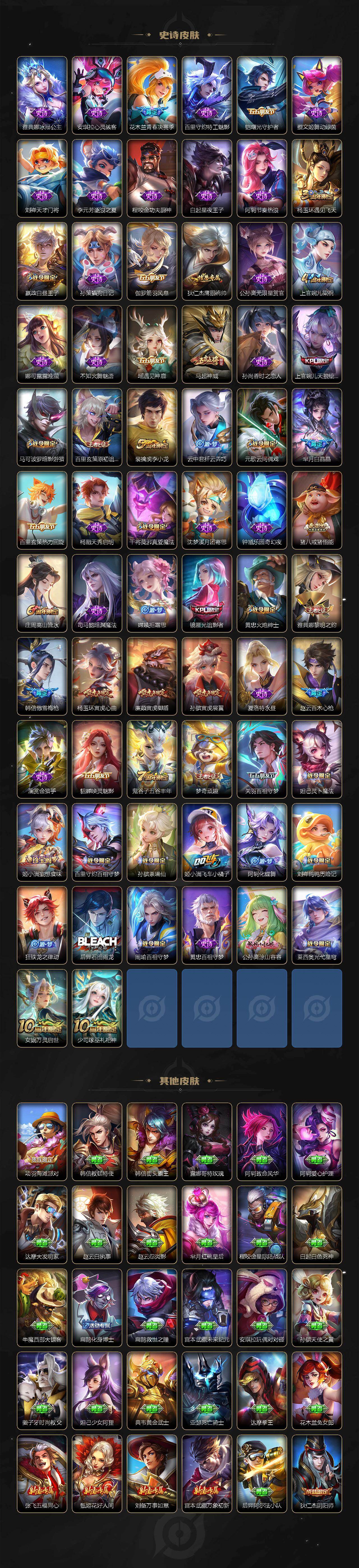 WZCMW463639王者荣耀账号详情图4 WZCMW463639王者荣耀账号详情图4