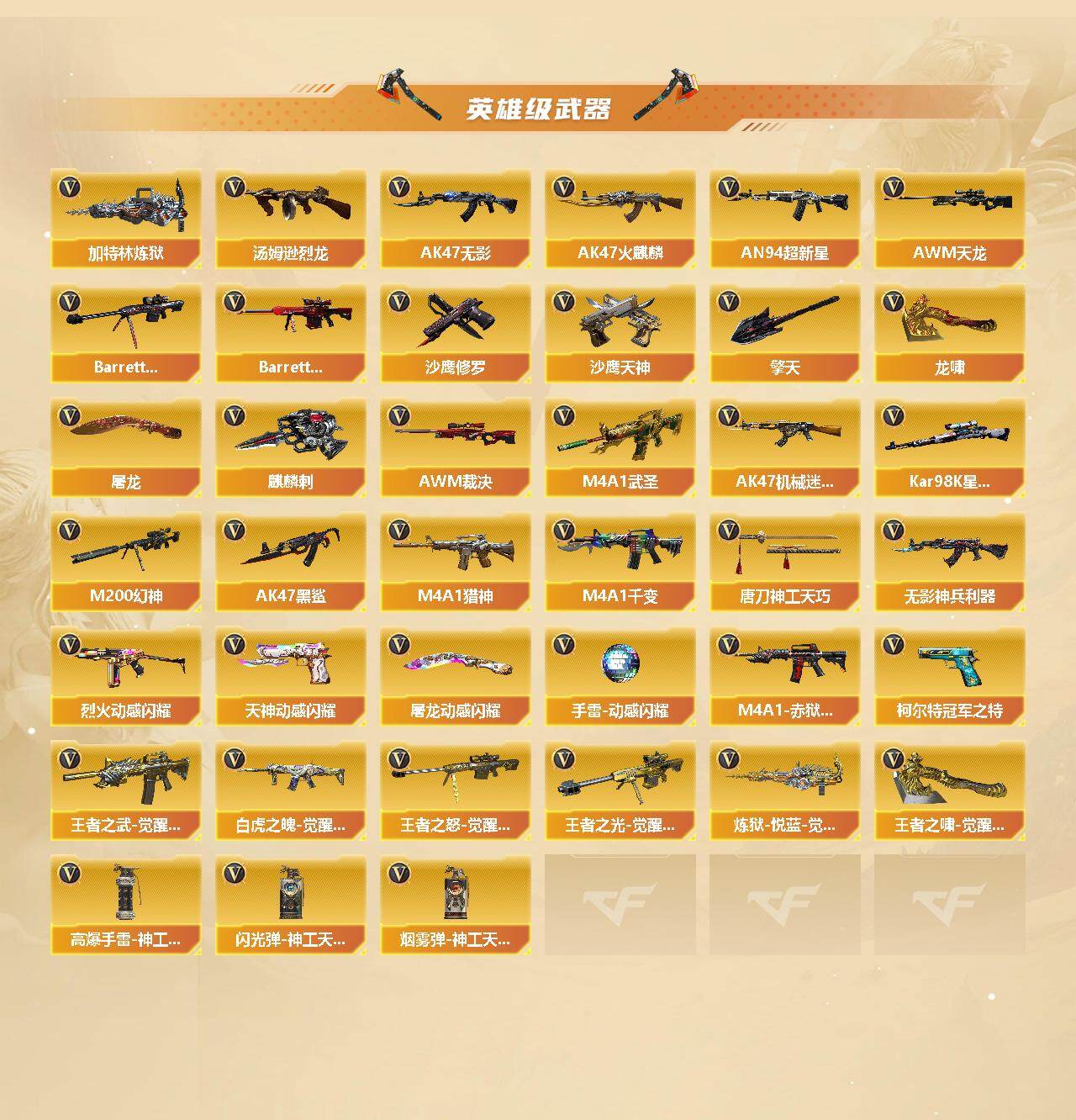 CFCMW422264穿越火线账号详情图3