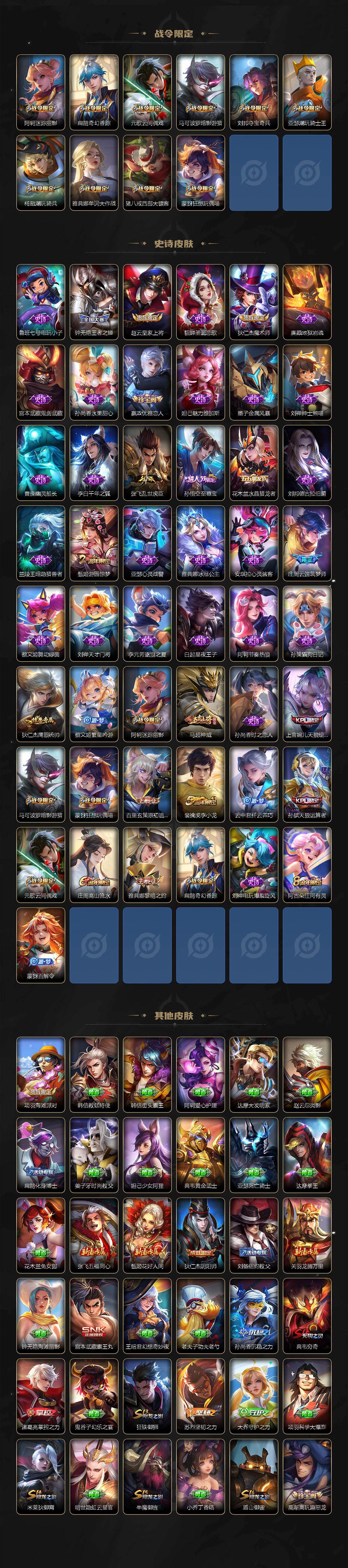 WZJZ493074王者荣耀账号详情图3