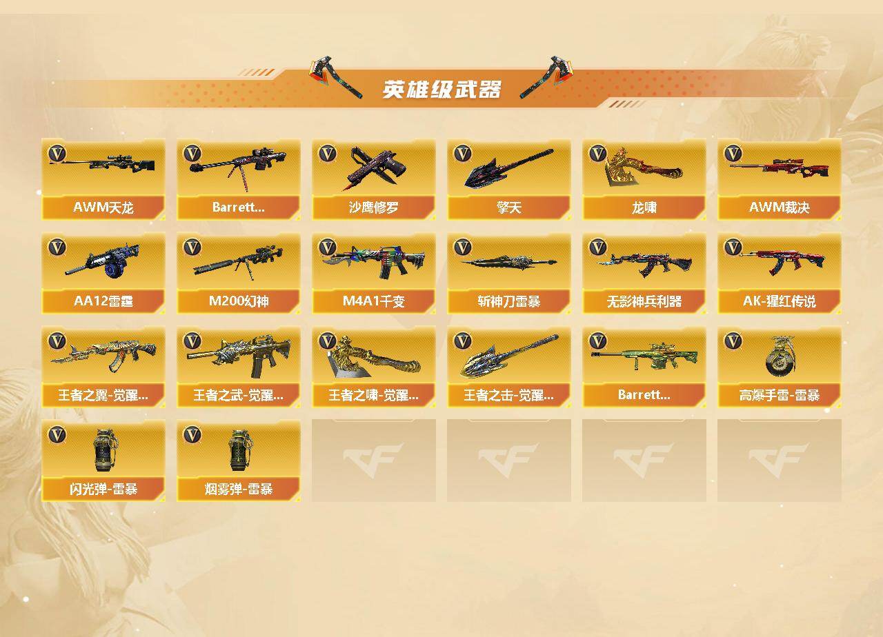 CFCMW421833穿越火线账号详情图3