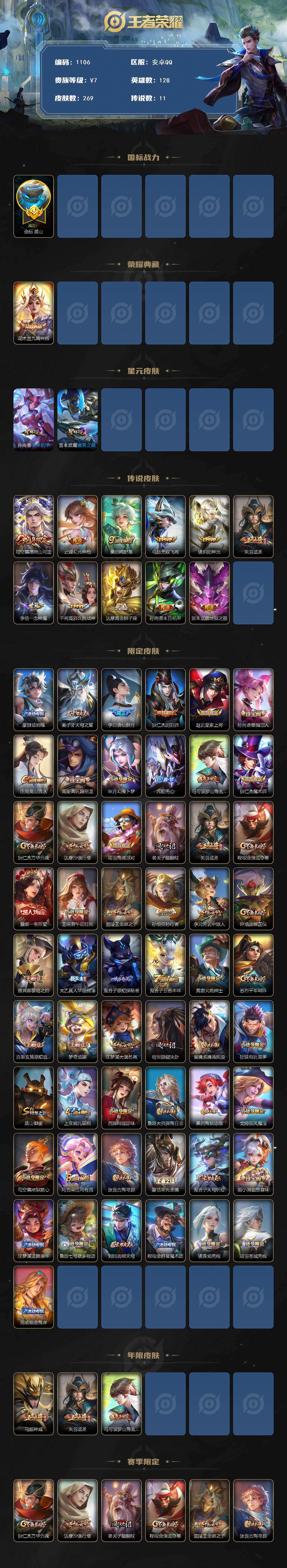 WZKG464903王者荣耀账号详情图2