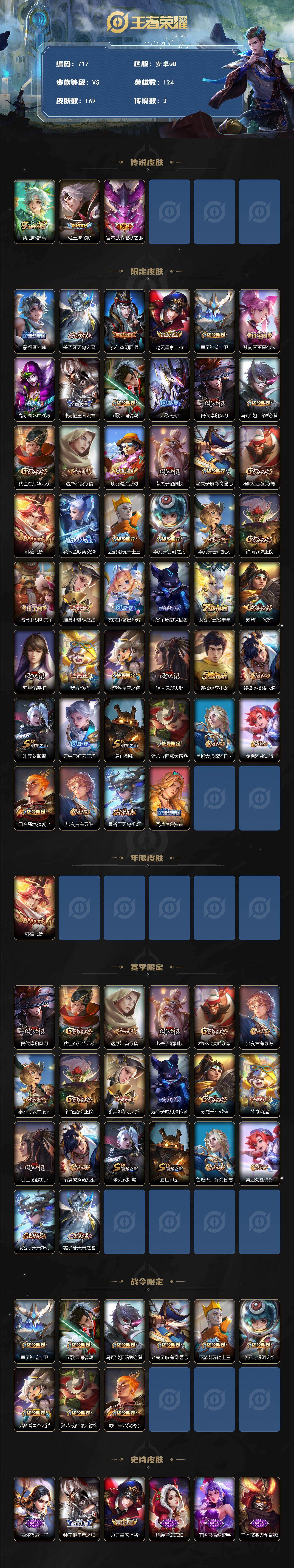 WZCMW495388王者荣耀账号详情图2