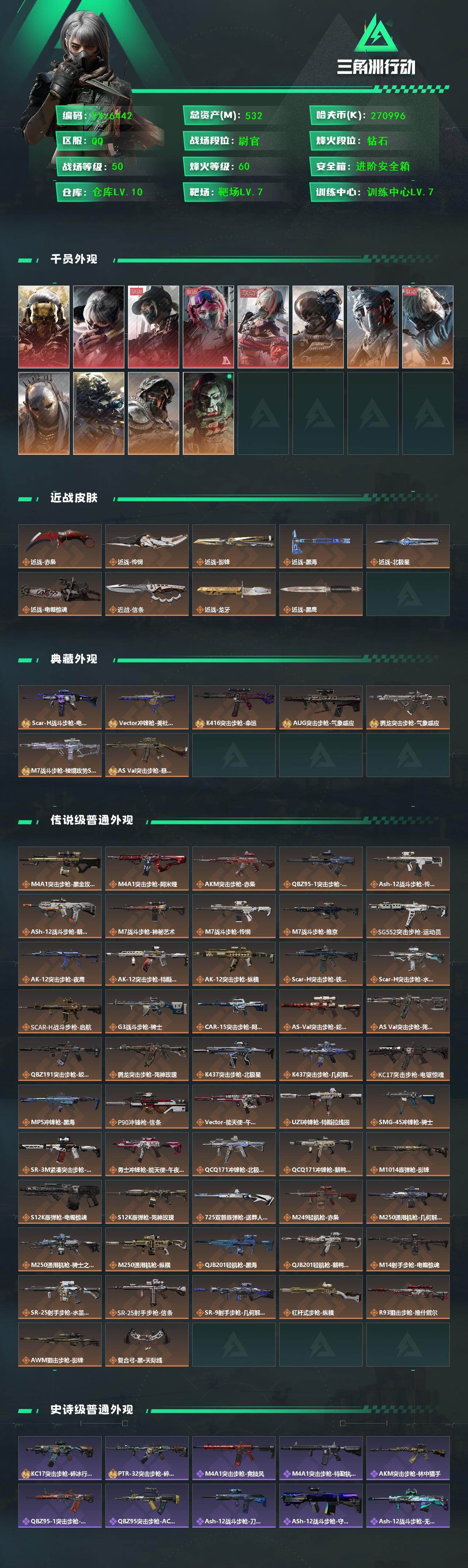 SJZCMW413408三角洲行动账号详情图2