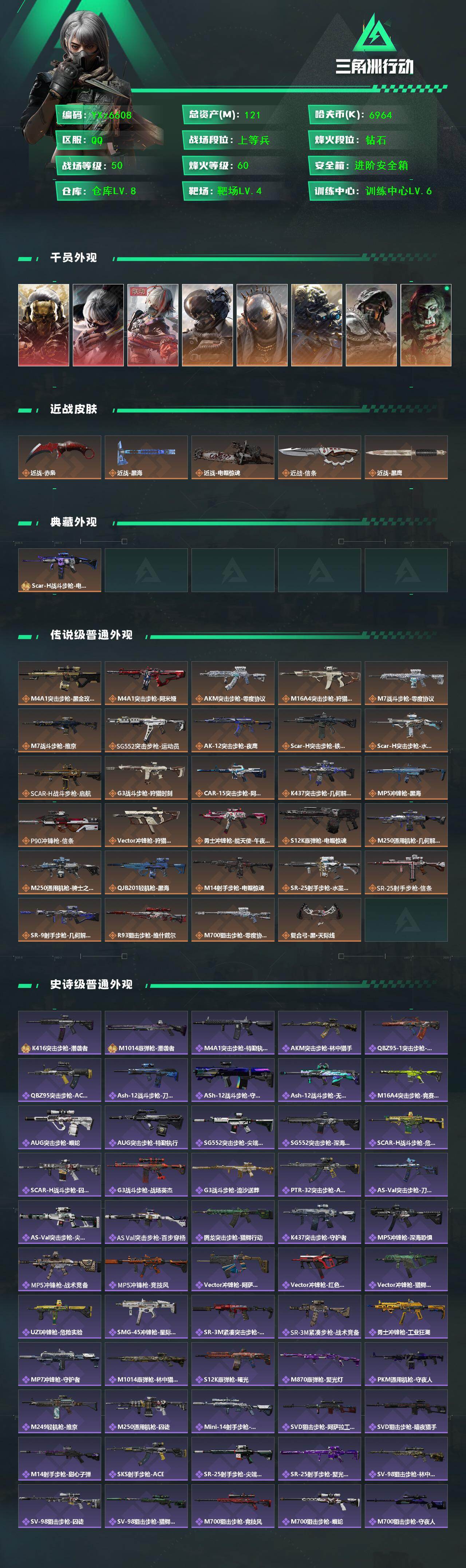 SJZCMW411770三角洲行动账号详情图2