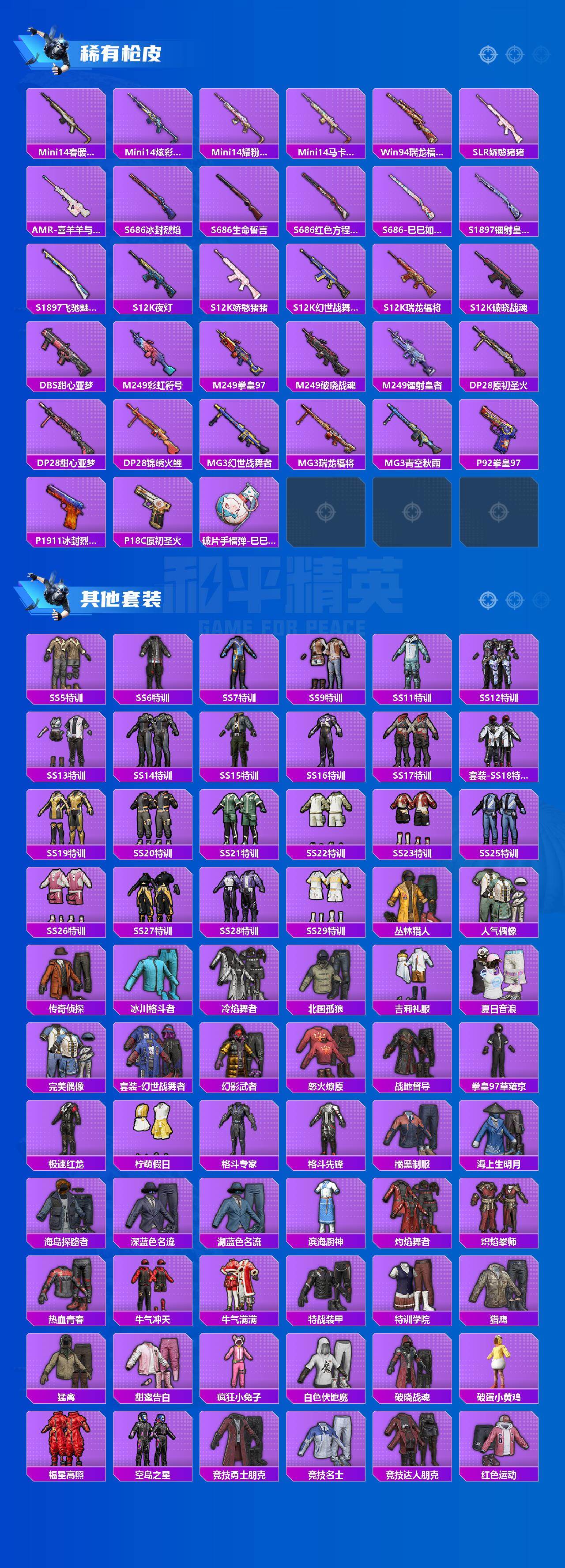 HPLX426889和平精英账号详情图3