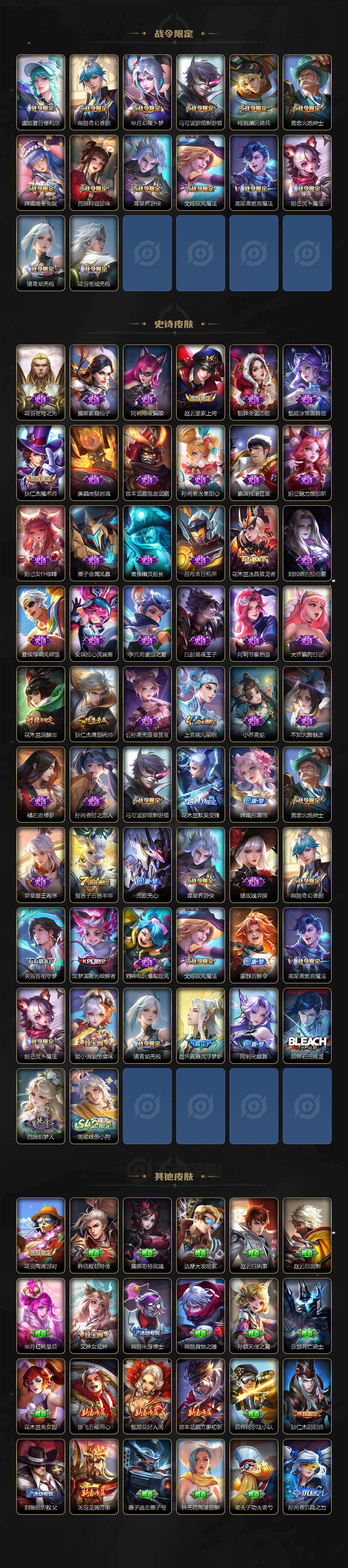 WZ03455170王者荣耀账号详情图3