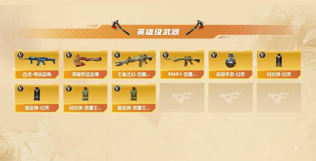 CFCMW421614穿越火线账号详情图3