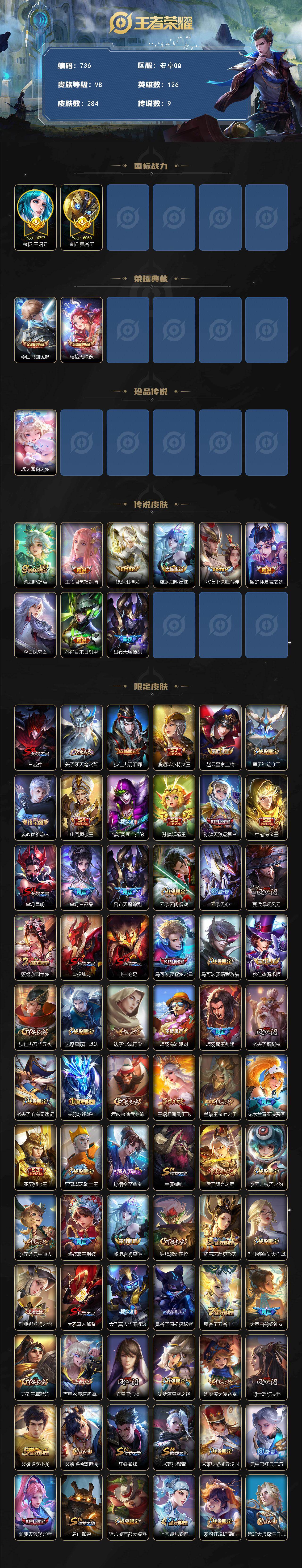 WZCMW495771王者荣耀账号详情图2