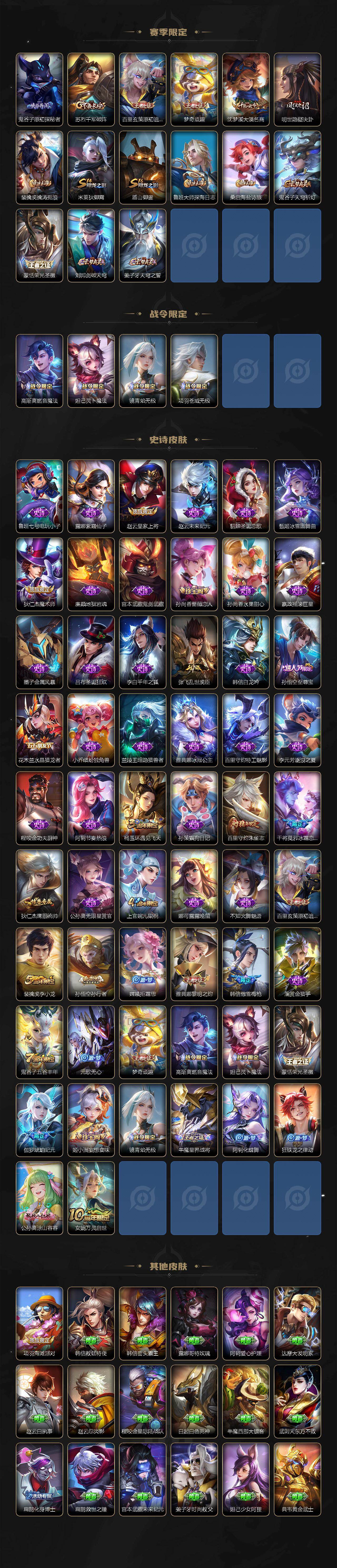 WZLX473050王者荣耀账号详情图3