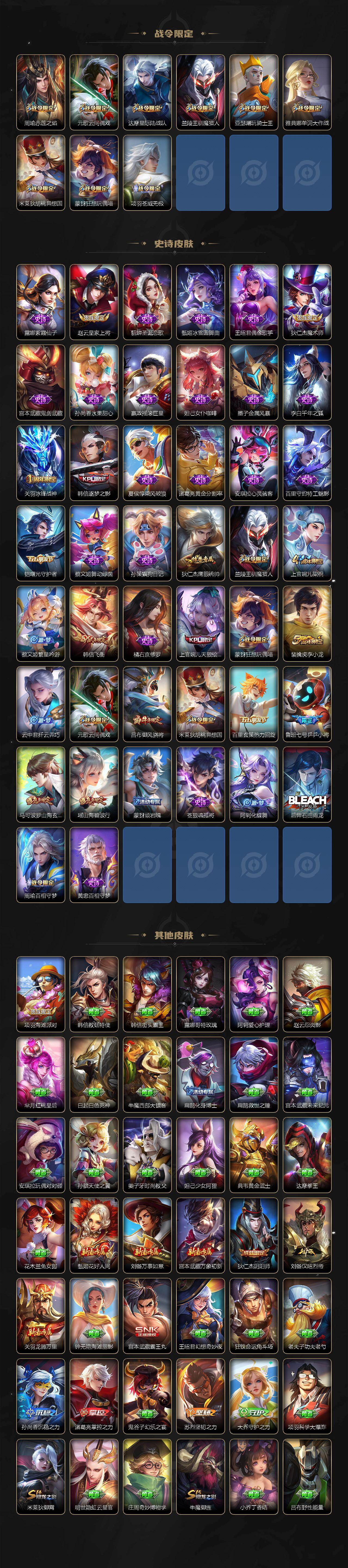 WZKG449395王者荣耀账号详情图3