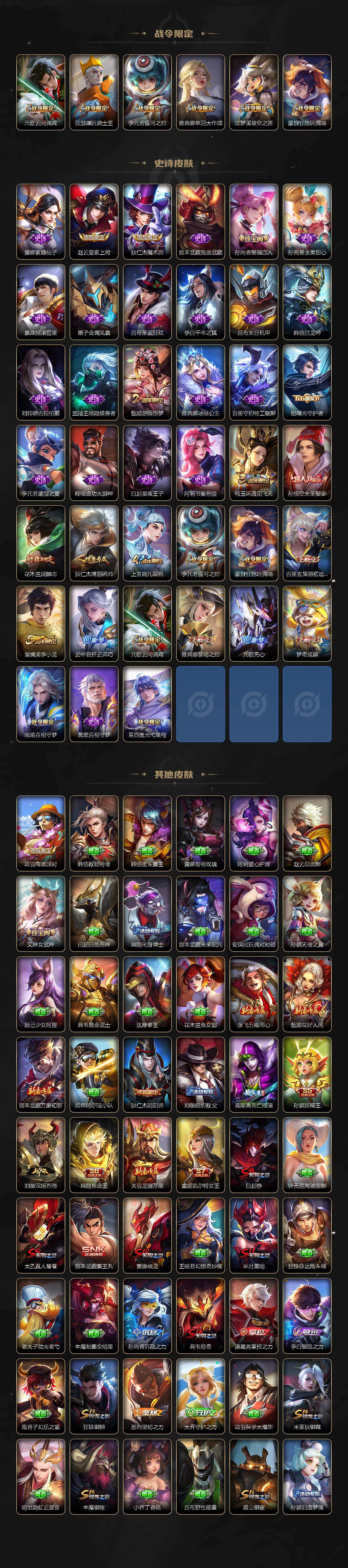 WZCMW462804王者荣耀账号详情图3